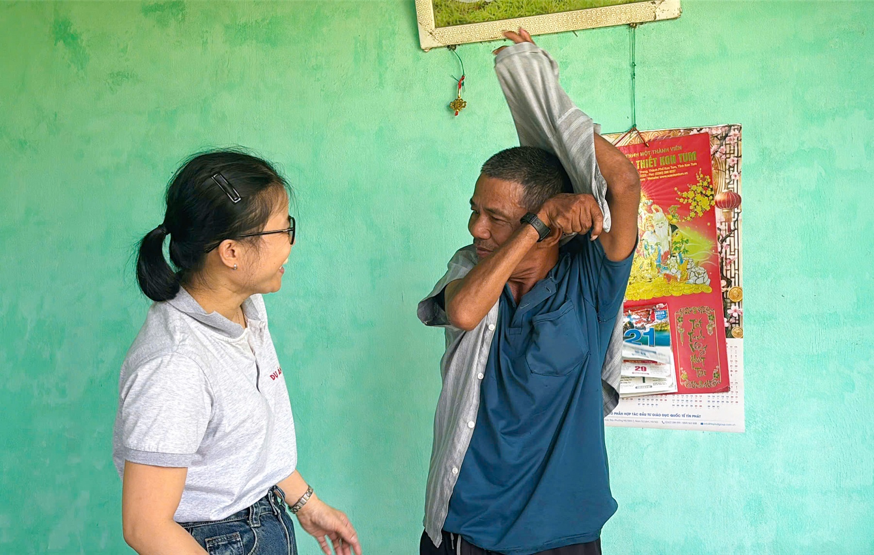 TP. Đà Nẵng: Can thiệp phục hồi chức năng và chăm sóc tại nhà cho người khuyết tật